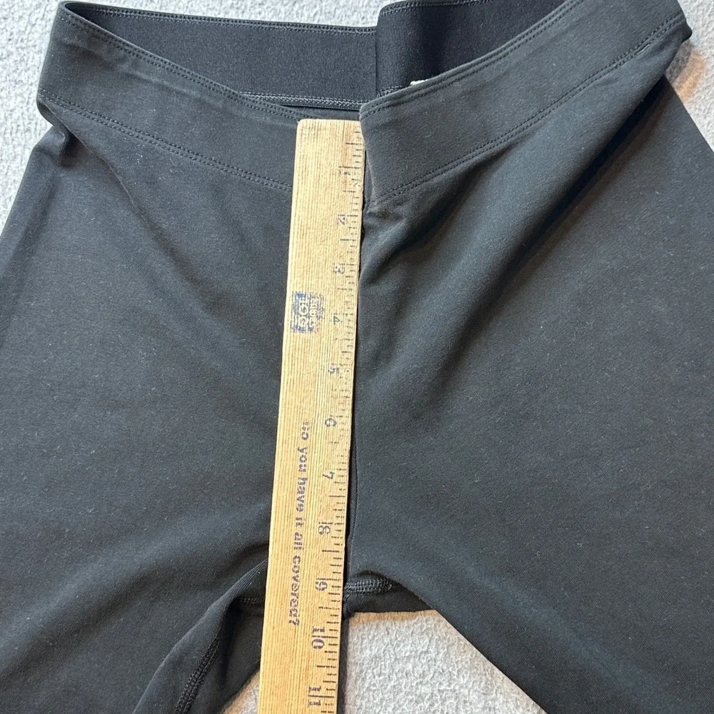 Nike Leggings Womens L CU5074-010 Black Graphic Logo Sportswear Activewear